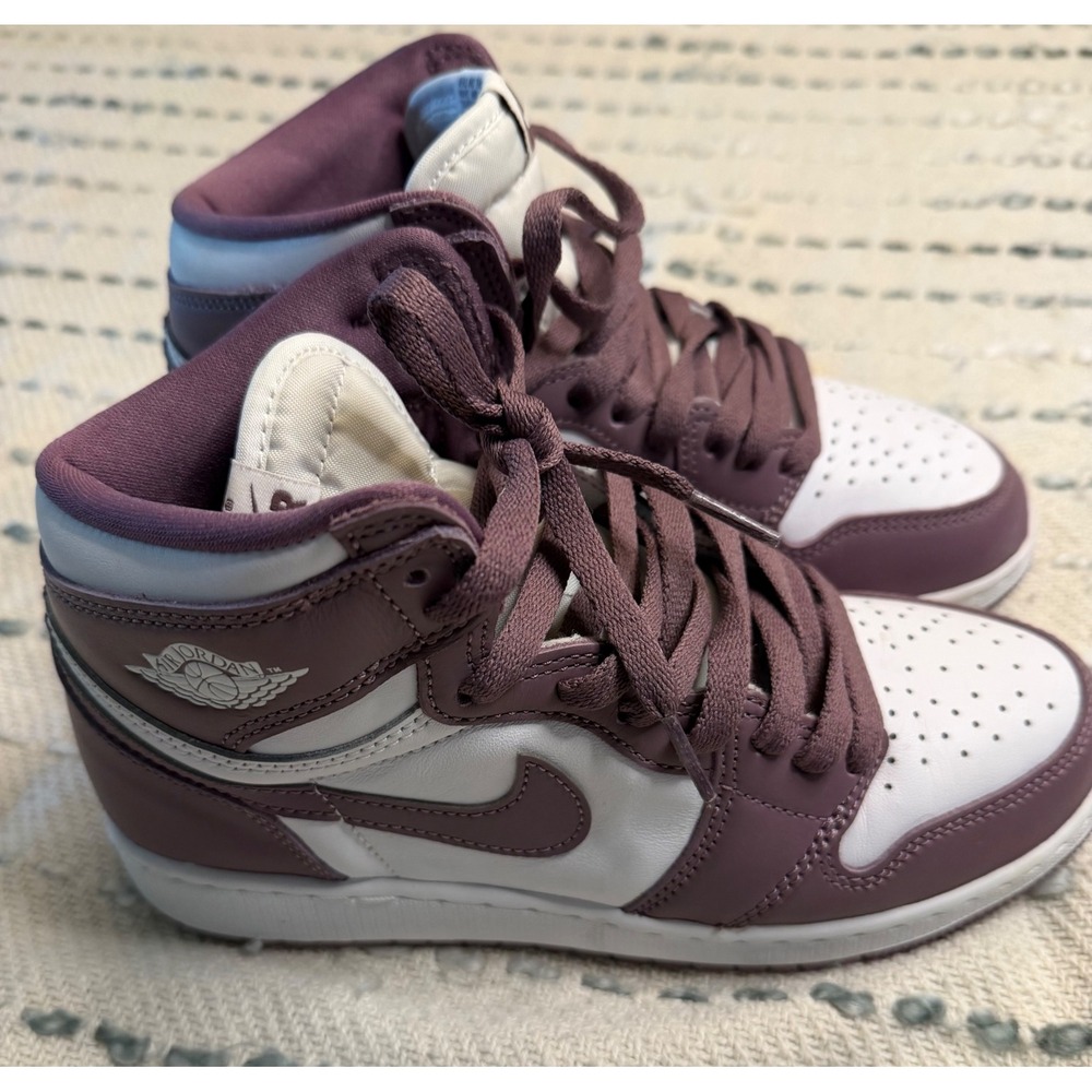 Nike Air Jordan 1 Retro High OG Mauve White FD1437-105 Youth 5Y Womens 6.5